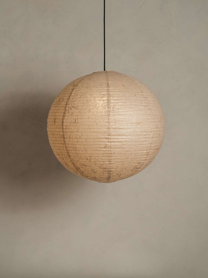 IKIN Pendant B1 | Natural Mulberry Paper | Round Shape - Multiple Sizes