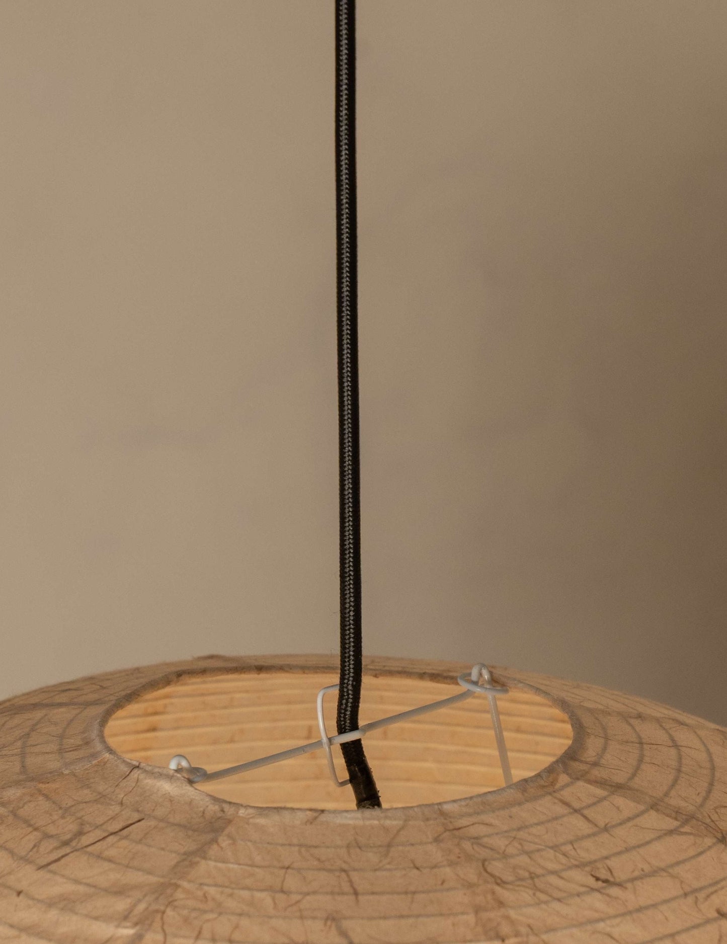 IKIN Pendant B1 | Natural Mulberry Paper | Round Shape - Multiple Sizes