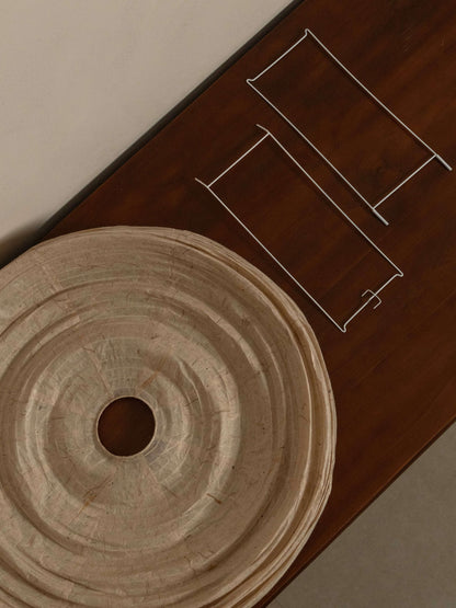 IKIN Pendant B1 | Natural Mulberry Paper | Round Shape - Multiple Sizes