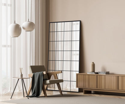 Grid Mirror No. 6 | 210 x 120 cm