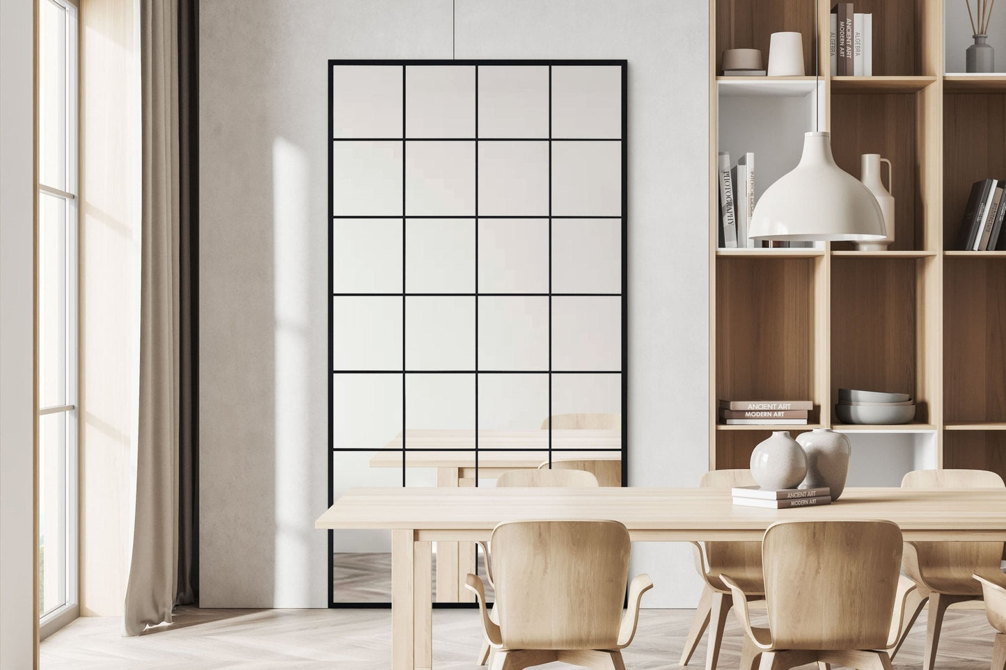 Grid Mirror No. 6 | 210 x 120 cm